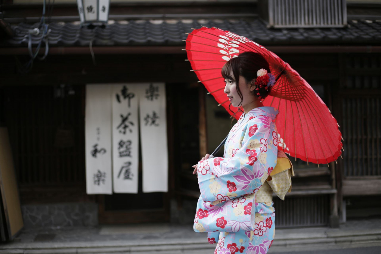 京都観光はやっぱり着物で決まり！￥１９５０～